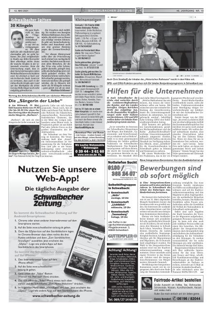 Schwalbacher Zeitung