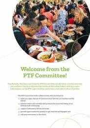 GIS - Welcome from the PTF Committee!