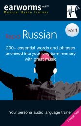 Rapid Russian - Earworms