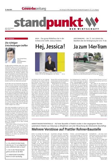 Standpunkt No 521, 12. Mai 2021