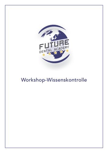 Workshop Champions (R)Evolution-Implantat: Wissenskontrolle
