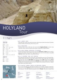 HOLYLAND - Dwidaya Tour & Travel Indonesia