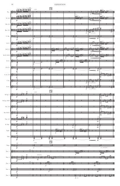 Jack Bertrand - EXPEDITION - Score