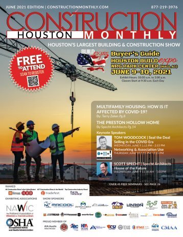 Construction Monthly Magazine | Houston 2021 Build Expo Show Edition