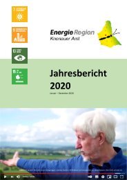 Jahresbericht 2020 Energieregion Knonauer Amt