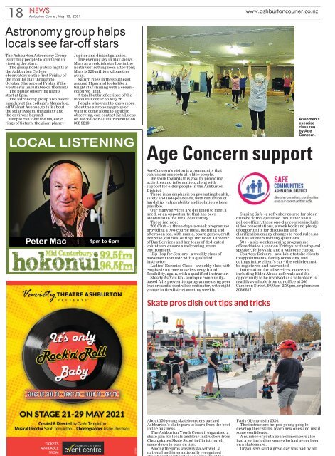 Ashburton Courier: May 14, 2021