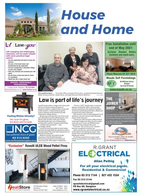 North Canterbury News: May 13, 2021