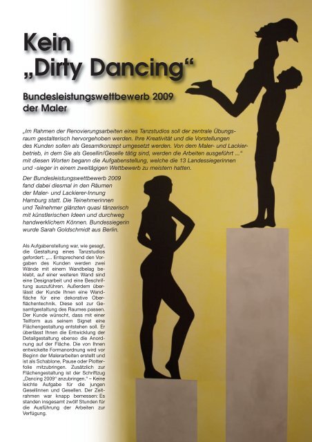 Kein „Dirty Dancing“