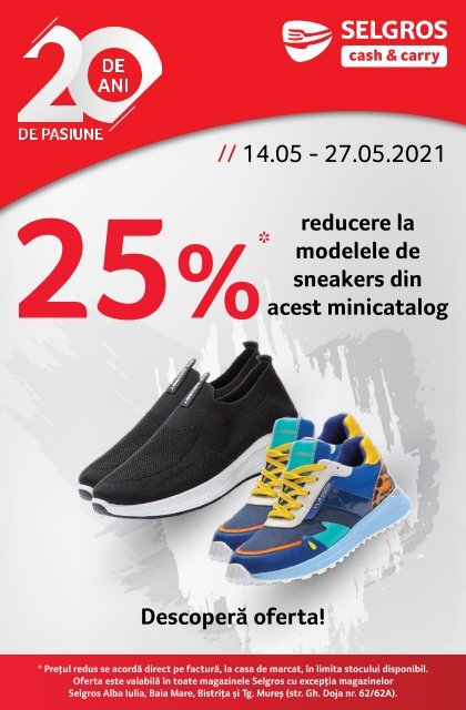 20-21 Minicatalog reduceri sneakers Grunberg 14-.05-27.05