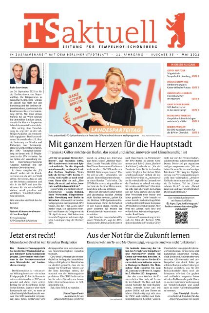 TSaktuell | Mai 2021