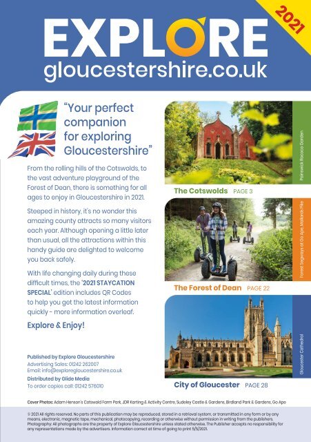 Explore Glos Visitor Guide 2021