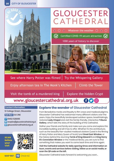 Explore Glos Visitor Guide 2021