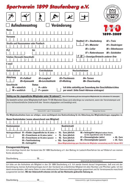 100 - SV 1899 Staufenberg