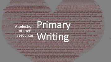 Primary  - Writing Magazine 2021