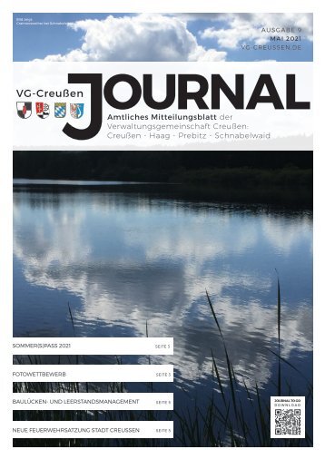 Creußen Journal - Ausgabe 10 - Mai 2021