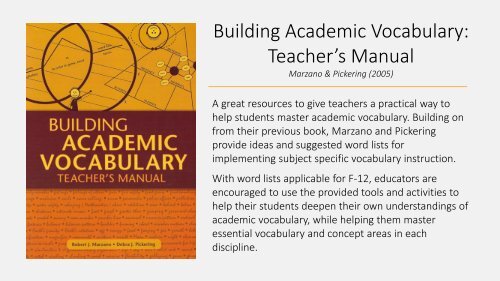 Secondary - Vocabulary Magazine 2021