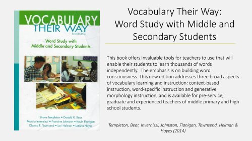 Secondary - Vocabulary Magazine 2021