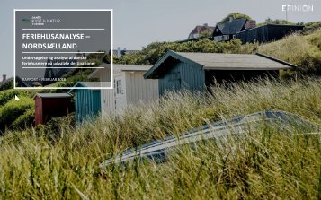 Feriehusanalysen - Destinationsrapport_Nordsjælland