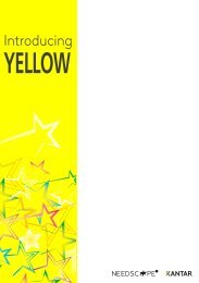 NeedScope introduces Yellow