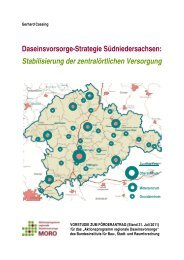 Daseinsvorsorge-Strategie Südniedersachsen - Regionalverband ...