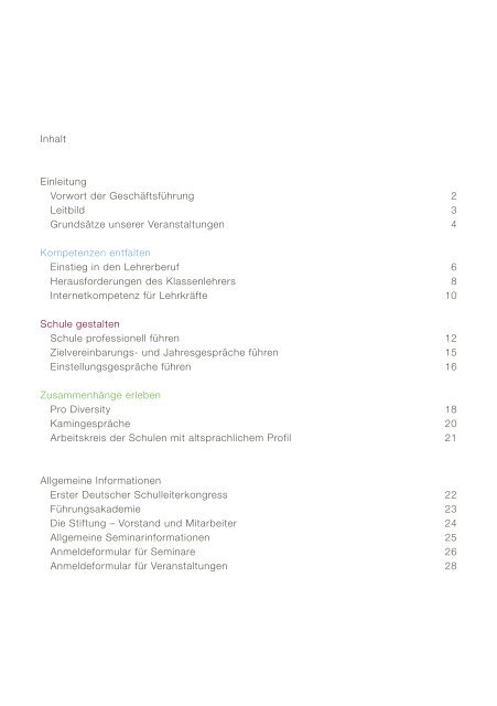 Unser Programm - Heraeus Bildungsstiftung