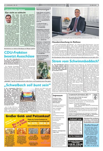 Schwalbacher Zeitung