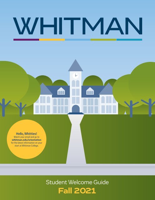 Whitman College Student Welcome Guide 2021