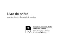 Livre de Prières-Assermentation des conseils de paroisse-2021-2024