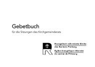 Gebetbuch Inpflichtnahme der KGR Legislatur 2021-2024