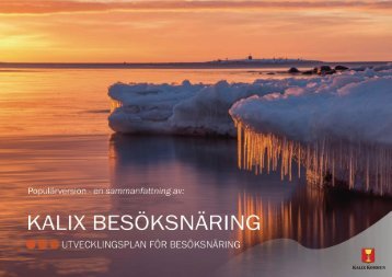 Utvecklingsplan för besöksnäring - populärversion