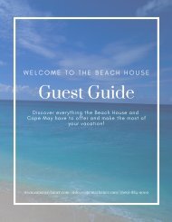 Beach House Guest Guide