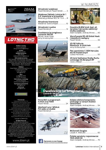 Lotnictwo Aviation International 5/2021