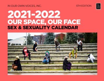 2021-22 Our Space, Our Face: Sex & Sexuality Calendar
