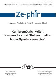 Download (PDF) - Sportwissenschaftlicher Nachwuchs