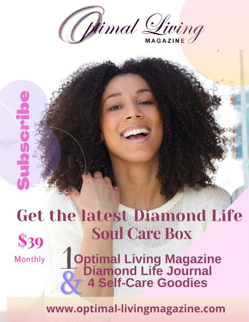 Optimal Living Magazine : Spring Issue Christian Women in Business Who Give Back Issue 