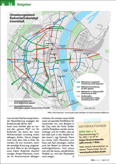 KölnerLeben Juni/Juli 2021