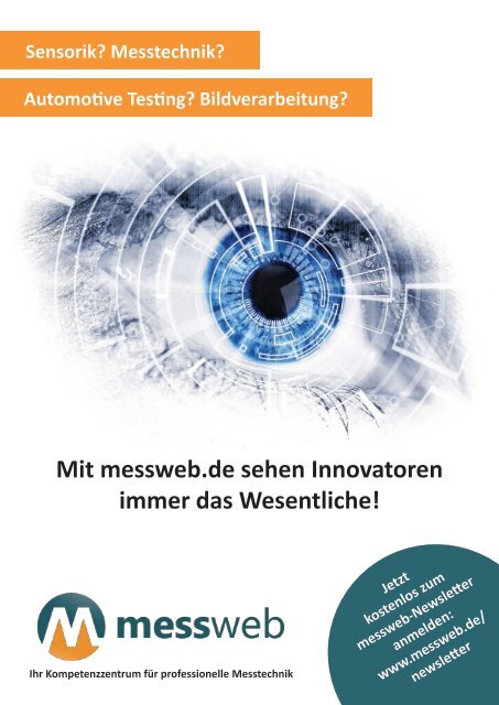 messweb E-Paper Automotive Testing 2021