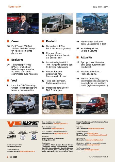 Vie&trasporti n.849 maggio 2021