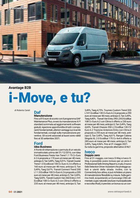 Vie&trasporti n.849 maggio 2021