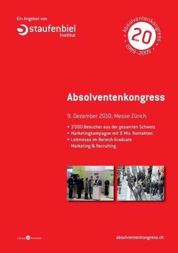 Absolventenkongress - Staufenbiel.ch