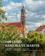 600 JAHRE BASILIKA ST. MARTIN Amberg 1421 – 2021
