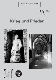 Krieg und Frieden - Stadt Augsburg