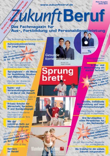 Das Fachmagazin für Aus-, Fortbildung und ... - Zukunft Beruf