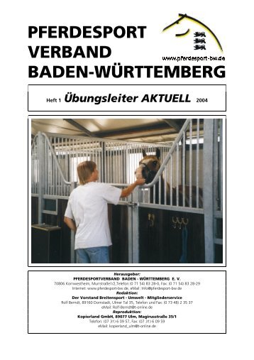 pferdesport verband baden-württemberg - Württembergischer ...