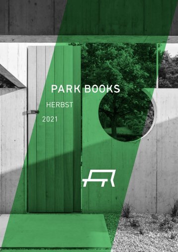 Park Books Vorschau Herbst 2021