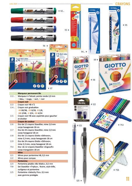 Catalogue colis