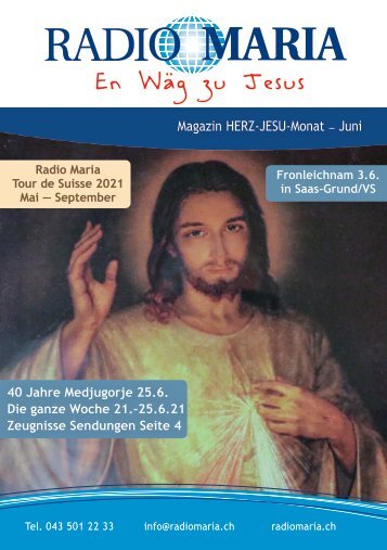 Radio Maria Magazin - Juni 2021