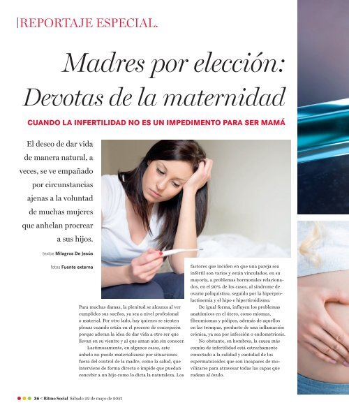 Ritmo Social Portada Madres 05-2021