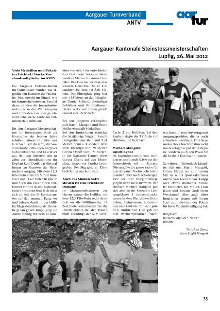 Kreisturnfeste 2012 esa-Einführungskurs Der ATV auf Facebook ...