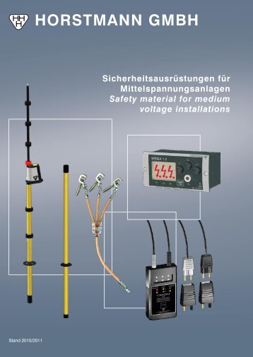 Sicherheitsausrüstungen für Mittelspannungsanlagen Safety ...